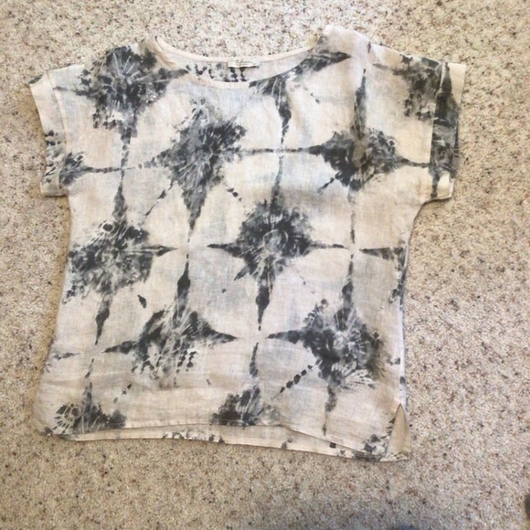 Bellambia Tie-Dye Linen Top - Picture 9 of 12